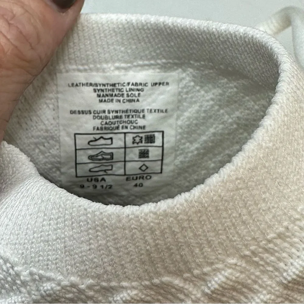 Pajar Cammie White High Top Sport Sneakers Size US 9 9.5 EU 40
